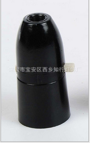 大量生產(chǎn)B22膠木喇叭燈頭 B22電木推式開關(guān)臺燈燈頭