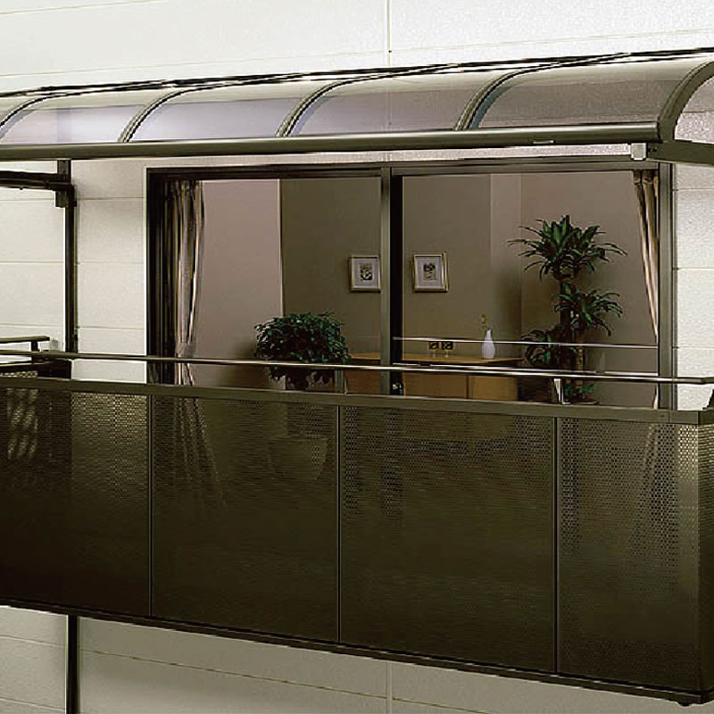 長沙鋁合金R型陽臺棚