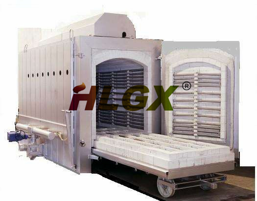 陶瓷纖維毯、硅酸鋁針刺毯、全纖維臺車爐電阻爐 、、濟南火龍