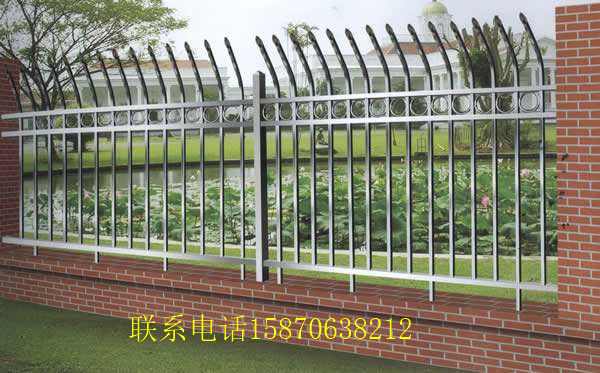 新余定做公園圍欄組裝式靜電噴涂鋅鋼護(hù)欄 新余小區(qū)庭院圍欄廠家直銷 固特護(hù)欄