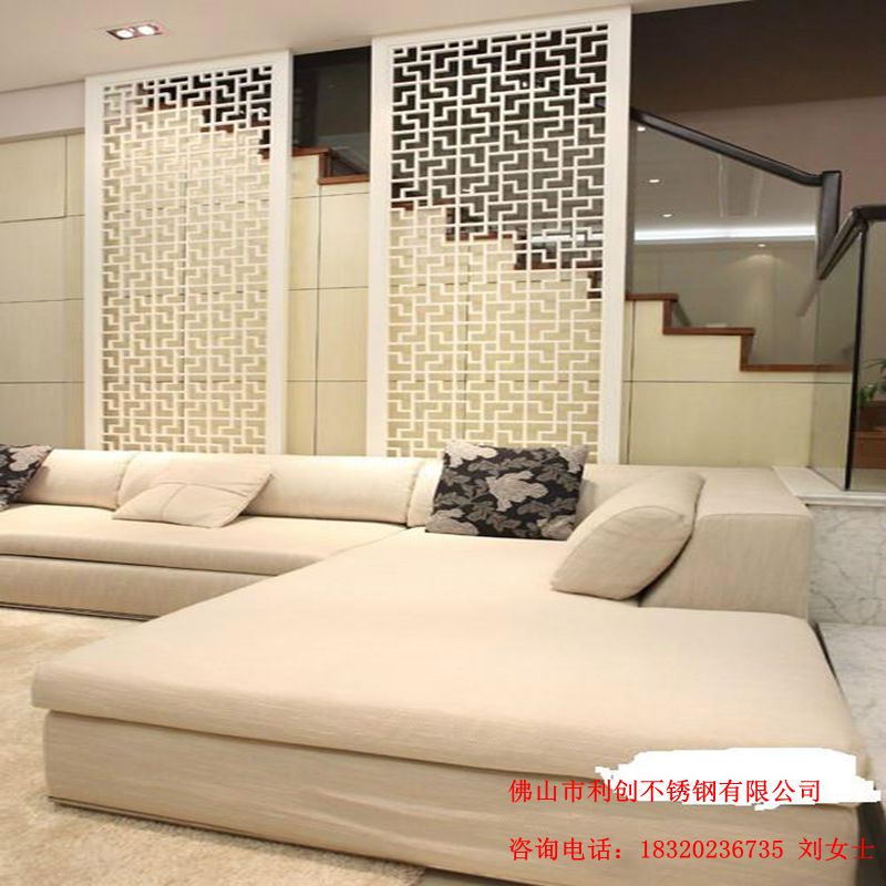 青銅不銹鋼花格，黃銅不銹鋼屏風(fēng)，真銅花格屏風(fēng)隔斷 酒店裝飾鏤空屏風(fēng)定制加工 不銹鋼酒店裝飾屏風(fēng)