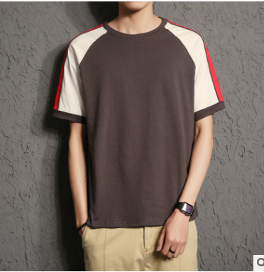 2017春夏韓版男士短袖t恤 韓版男士短袖t恤純棉 男士短袖t恤