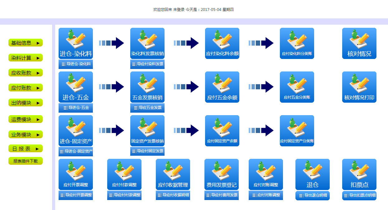 盛宇印染廠財務(wù)管理系統(tǒng)