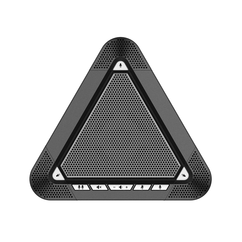 USB免驅(qū)全向雙工麥克風(fēng)內(nèi)置揚(yáng)聲器拾音距離4米視頻會(huì)議拾音器全向麥