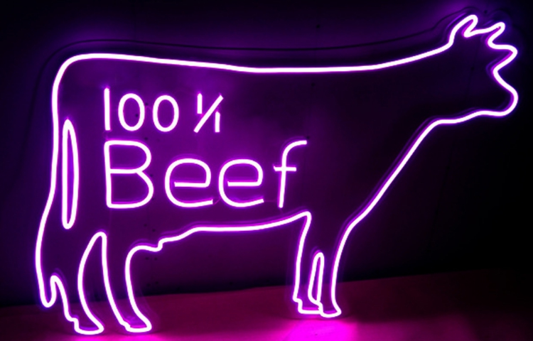 LED燈帶廣告招牌字 造型字霓虹燈定形狀 字體音樂(lè)酒吧廠家直銷(xiāo)