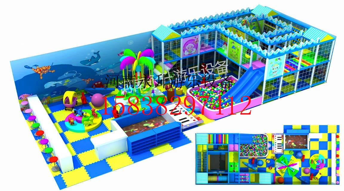 新型電動淘氣堡 室內(nèi)兒童樂園 幼兒園設施 兒童淘氣堡生產(chǎn)廠家