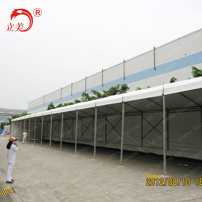 廠家供應(yīng)歐式倉庫帳篷出售 戶外大型鋁合金棚房防火防潮工業(yè)倉儲篷房