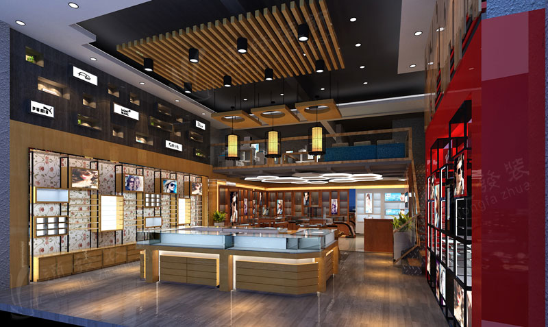 眼鏡店裝修 眼鏡店裝修效果圖 專業(yè)眼鏡店裝修公司