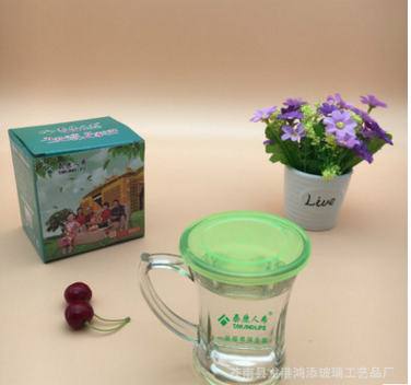 中國平安人壽泰康新華太平洋保險水晶玻璃喇叭杯玻璃杯保險禮品
