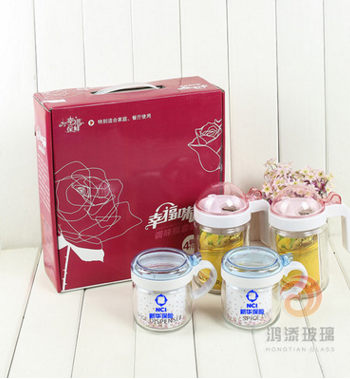 批發(fā)廚房創(chuàng)意用品 調(diào)料瓶四件套 廠家直銷泰康人壽平安金六福禮品