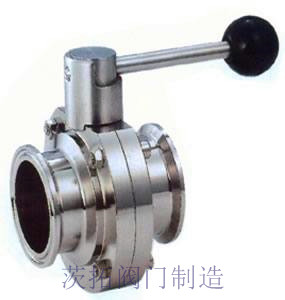 上海D81F衛(wèi)生級(jí)蝶閥，D681F/D981F衛(wèi)生級(jí)蝶閥細(xì)節(jié)圖