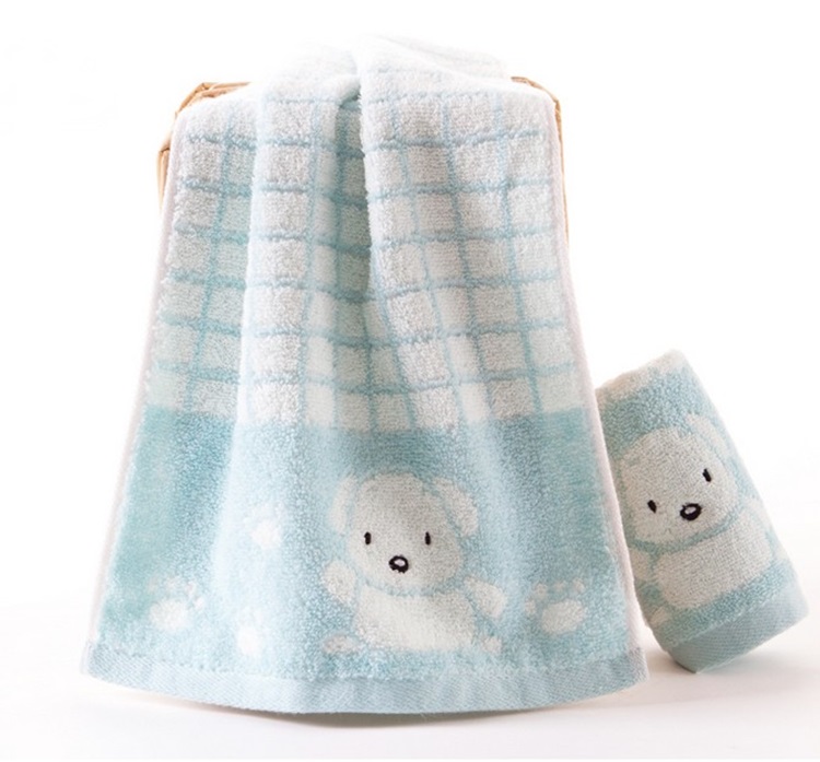 湖南 毛巾 無捻繡花小毛巾