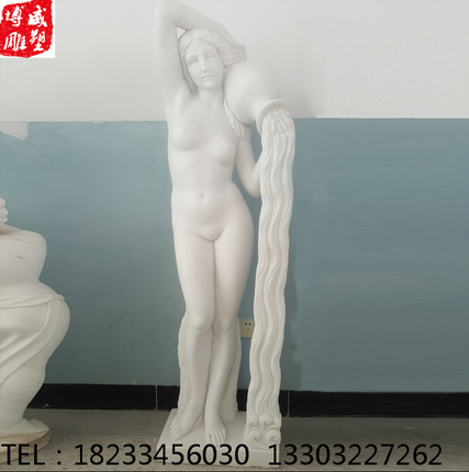大理石漢白玉西方人物雕像石雕西方人物雕塑西方人物噴水雕像廠家供應(yīng)