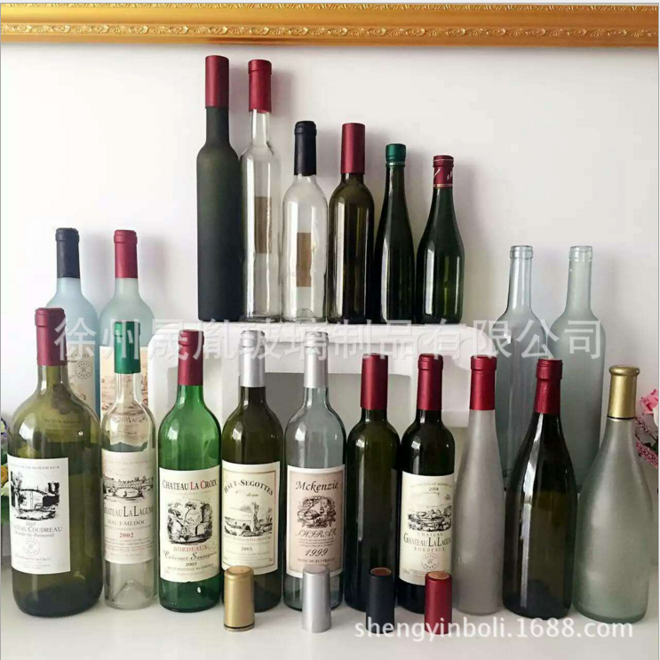 廠家直銷自釀葡萄酒瓶玻璃瓶500ML紅酒瓶 保健酒瓶 葡萄酒洋酒瓶
