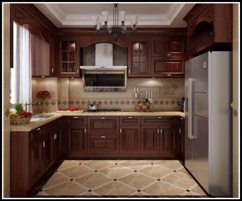 余杭睿兔實木櫥柜定制 余杭睿兔實木櫥柜真實木真口碑 睿兔實木整體櫥柜定制