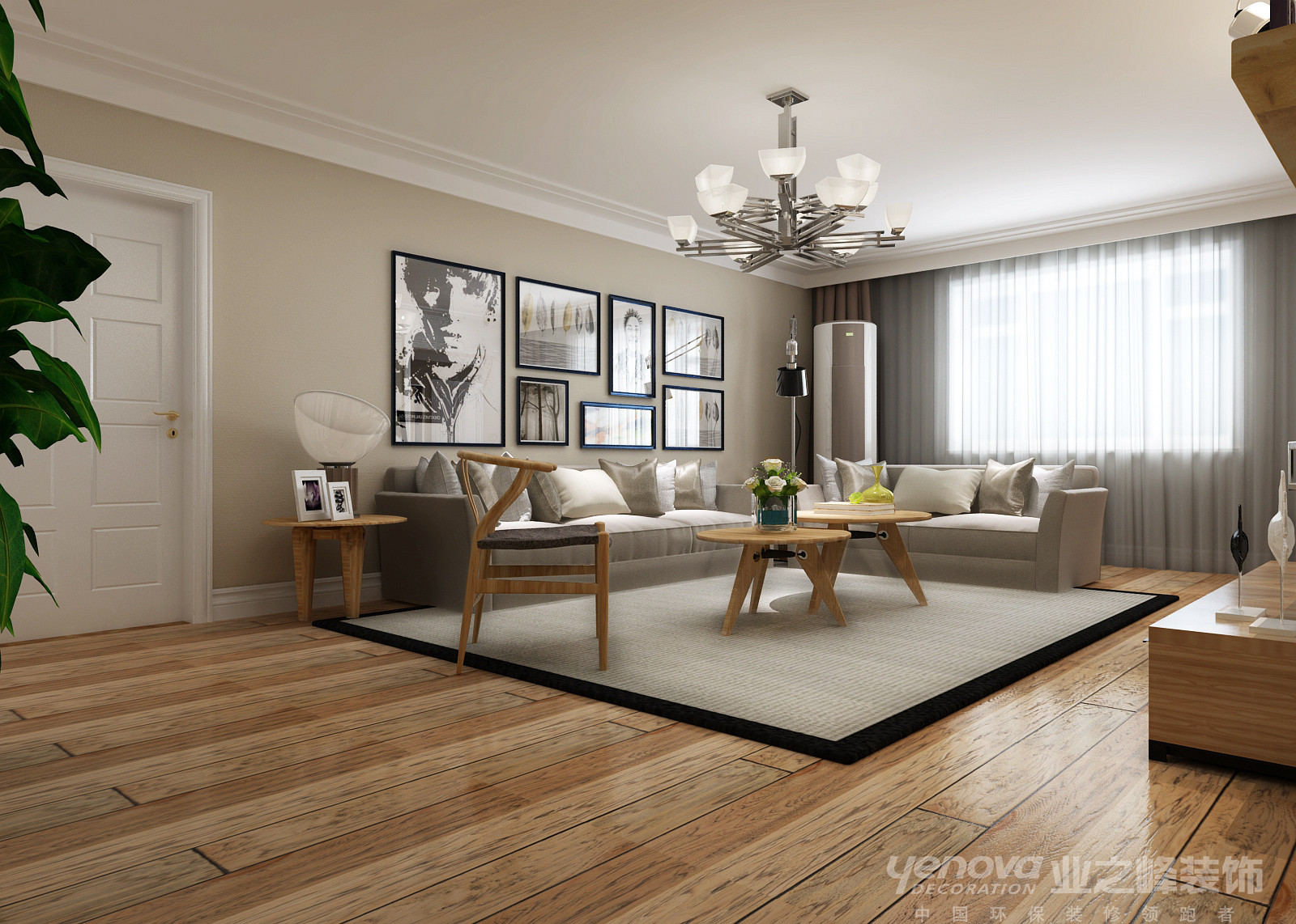 環(huán)保裝修——梅園小區(qū)案例太原業(yè)之峰