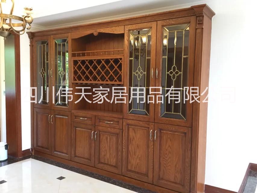 實(shí)木酒柜定制廣東酒柜定制中式酒柜定制包郵廣州佛山酒柜