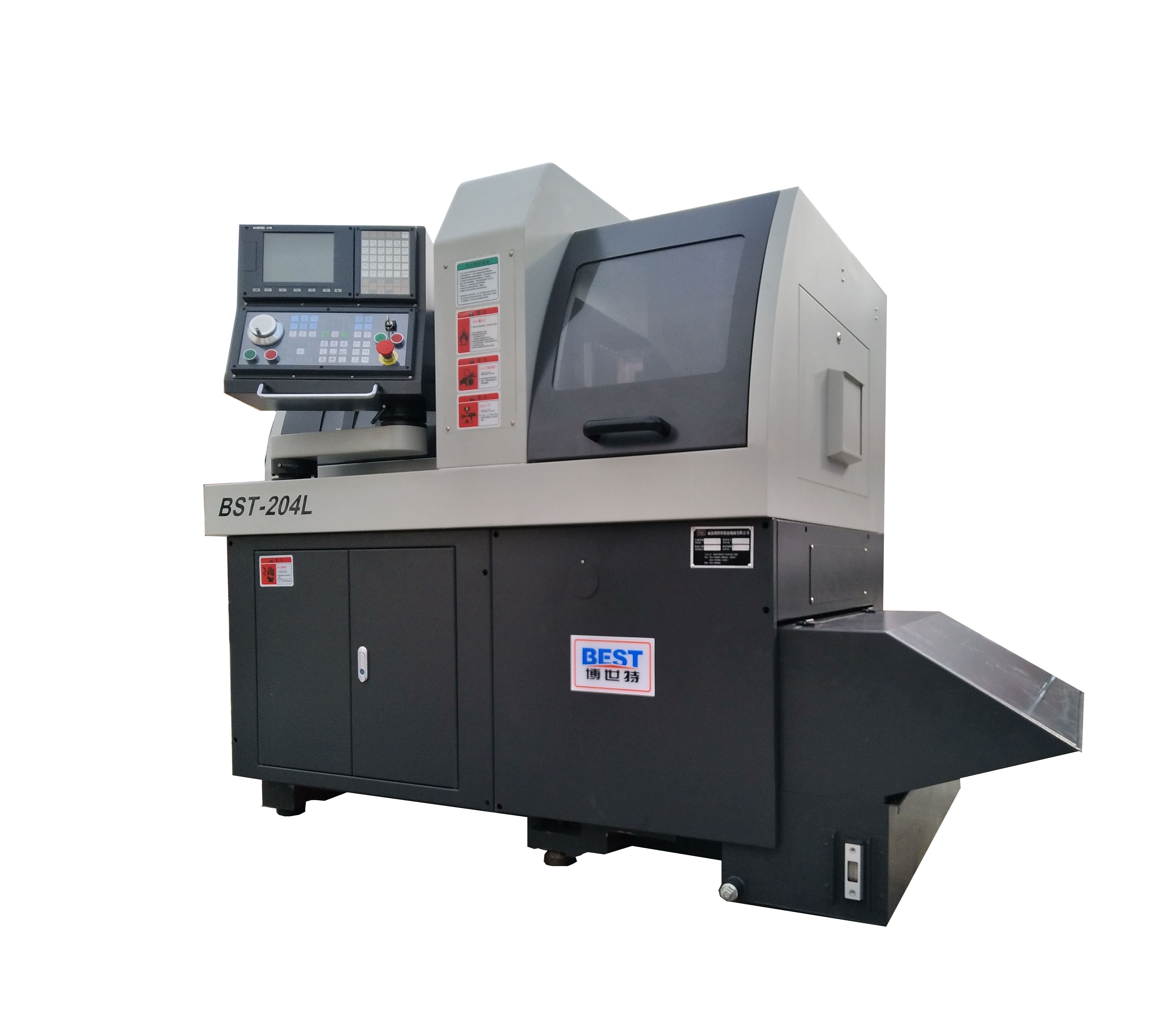 瑞士走芯式數(shù)控車床車銑復(fù)合機(jī)帶側(cè)銑數(shù)控車床 數(shù)控車床走心機(jī)BST204