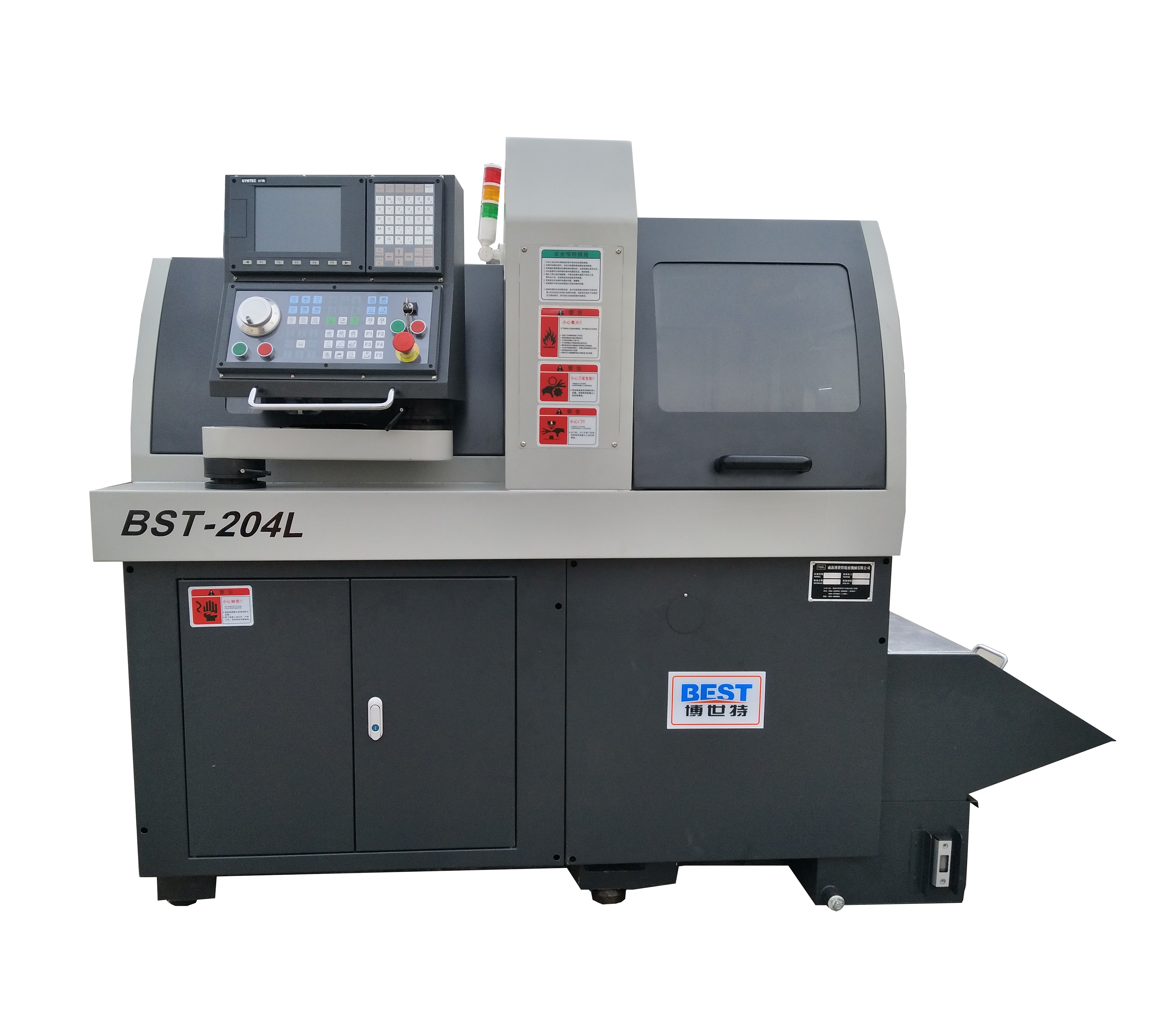 瑞士走芯式數(shù)控車床車銑復(fù)合機(jī)帶側(cè)銑數(shù)控車床 數(shù)控車床走心機(jī)BST204