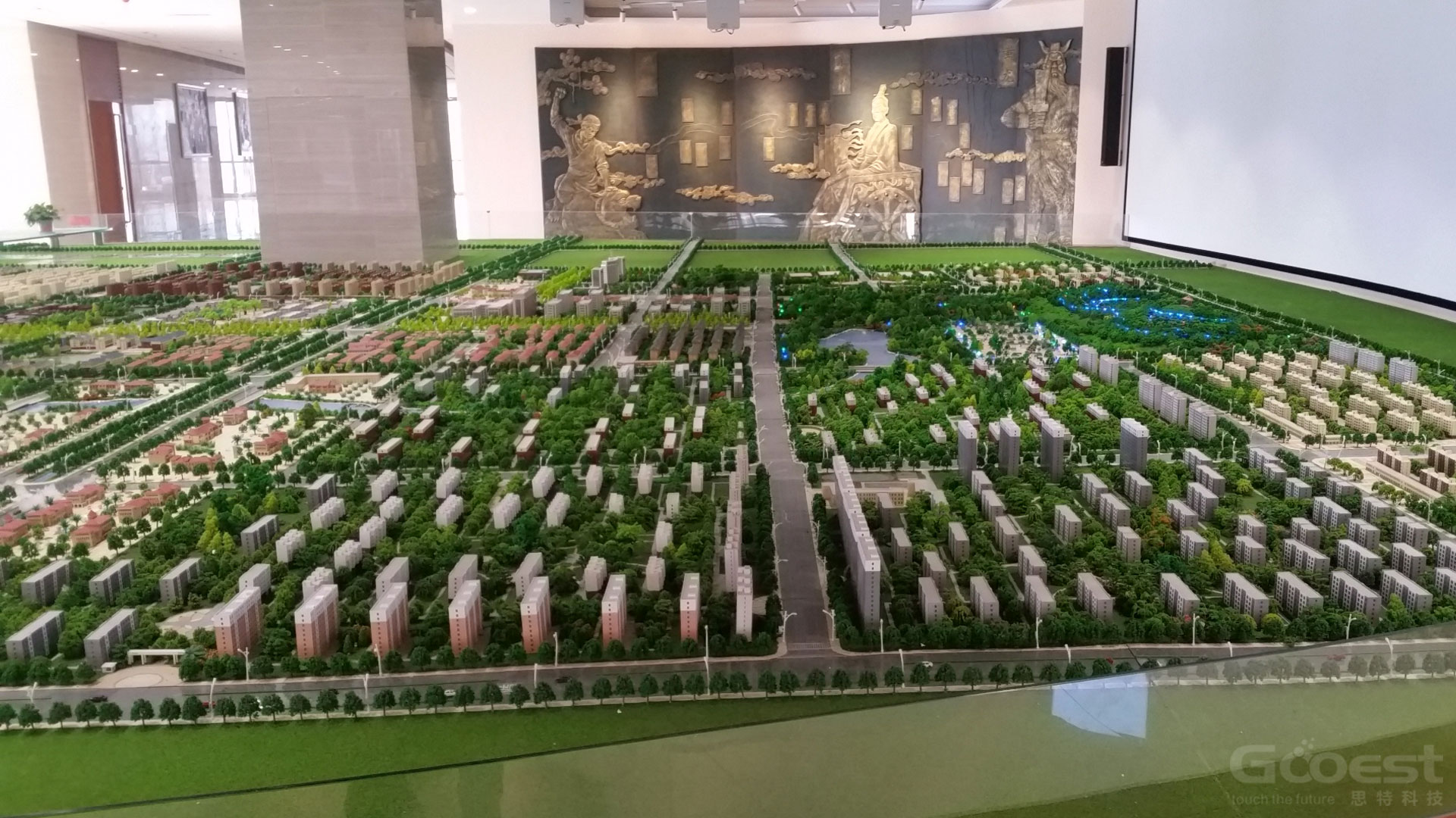 展館展廳數(shù)字沙盤電子沙盤系統(tǒng)