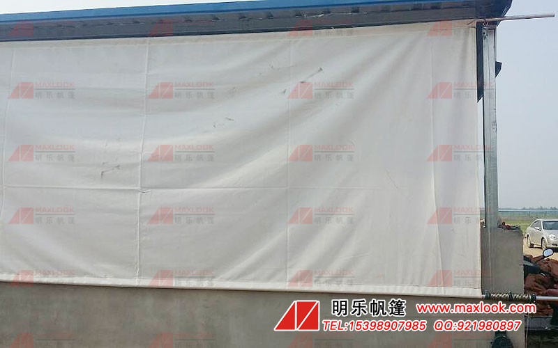 佛山帆布廠供應(yīng)防水帆布-豬場卷簾 卷簾帆布-帆布批發(fā)