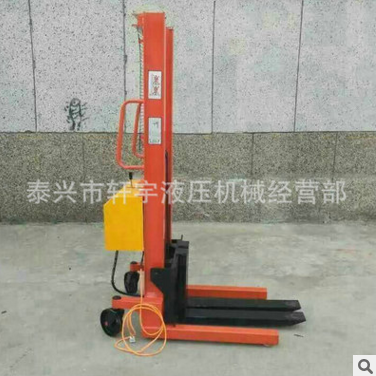 直銷磨具半電動平臺車 移動式平臺車 電升升降平臺車 液壓平臺車
