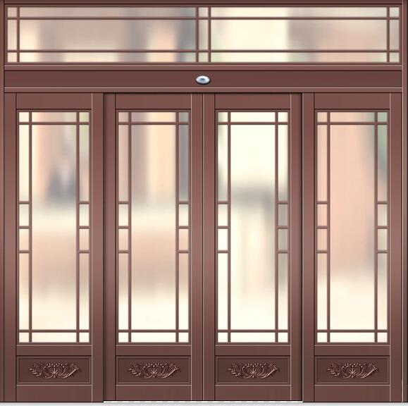 東皇銅門-2018年河南銅門品牌 別墅銅門 紫銅大門 電動庭院銅門