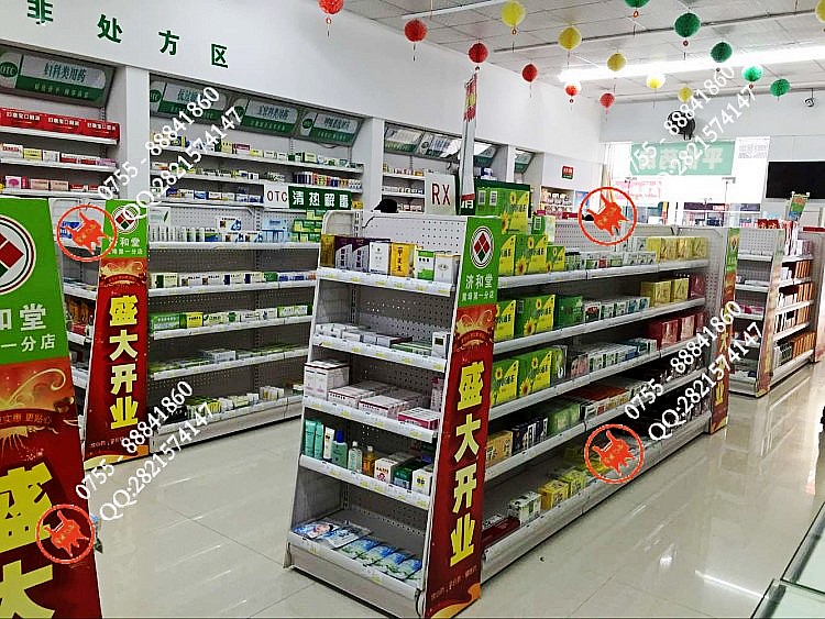 供應(yīng)藥店貨架，藥店貨架器械架，鼎泰貨架廠