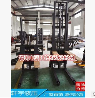 專業(yè)廠家直銷爆款特價半電動堆高車叉車液壓升高裝卸有腿現(xiàn)貨批發(fā)