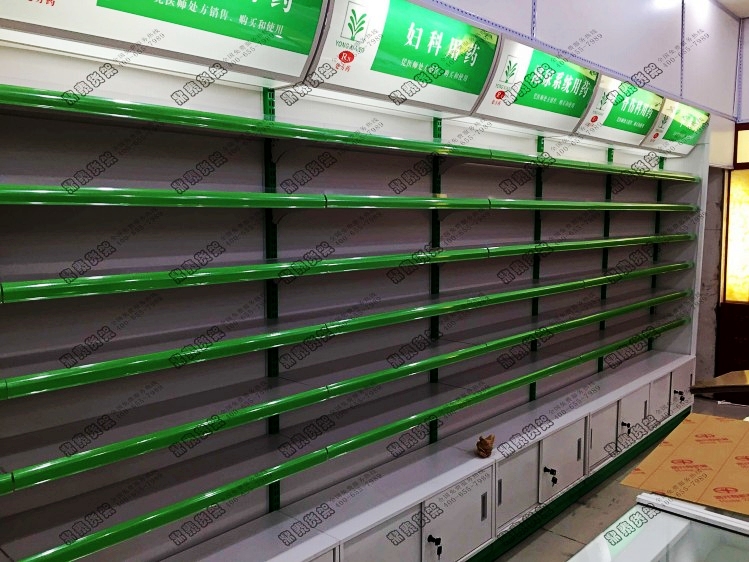 內(nèi)蒙藥房貨架_ 藥店貨架圖片大全