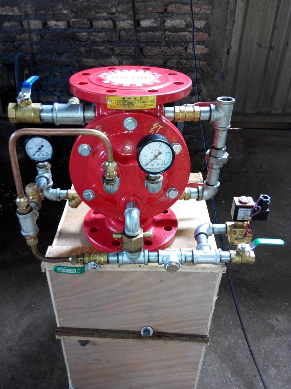 消防雨淋報(bào)警閥批發(fā)代理  福建雨淋閥廠家 遠(yuǎn)紅消防