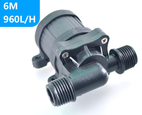 小型家電直流循環(huán)抽水泵12V/24V揚(yáng)程6米，流量900L/H 直流循環(huán)抽水泵 DC40C新款