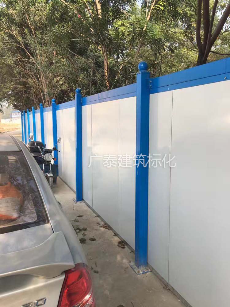 深圳工地圍墻擋板 道路施工圍檔馬路護(hù)欄工地地鐵隔離圍擋  彩鋼圍擋 彩鋼圍擋價格 彩鋼圍擋哪家好