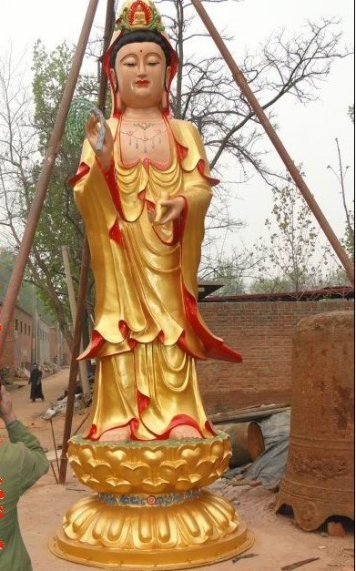 大型銅佛像觀音