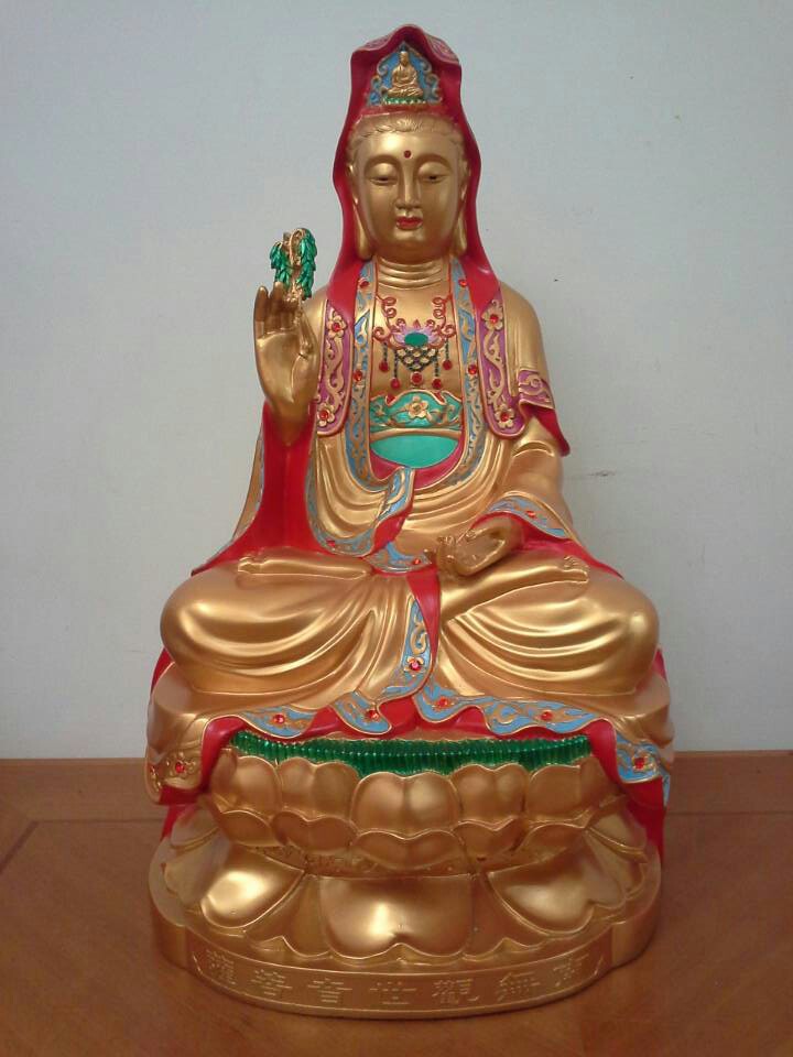 大型銅佛像觀音