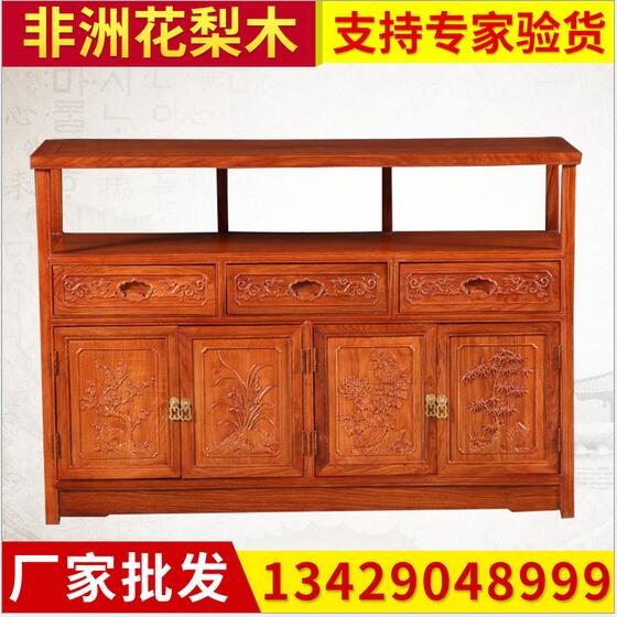 花梨木雙人床非洲花梨木雙人床紅木大床批發(fā)臥室木家具