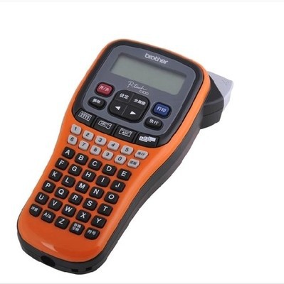 Brother兄弟標(biāo)簽機 PT-E100B手持式 電力電信 線纜不干膠標(biāo)簽機