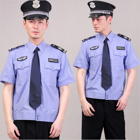 天河區(qū)夏季保安工作服定制批發(fā) ，天河*訂做，肩章袖章免費送