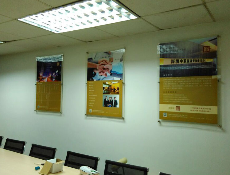 工廠直銷深圳亞克力夾板有機玻璃廣告牌深圳有機玻璃加工廠