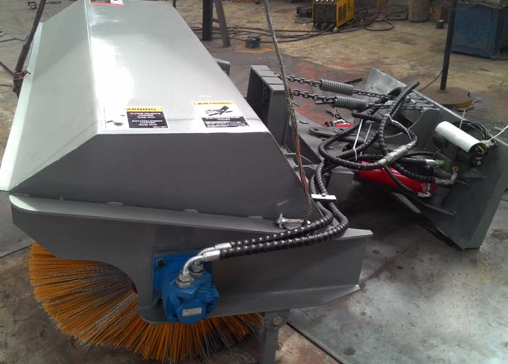 艾迪爾斜角清掃器 掃雪機(jī) 艾迪爾斜角清掃器 掃雪機(jī)頭 冬季除冰雪機(jī)械