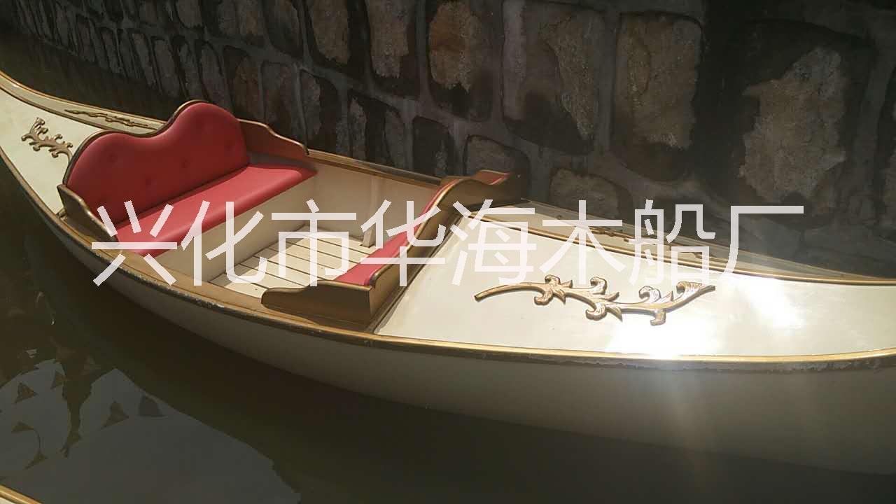 澳門威尼斯貢多拉船廠家直銷 歐式木船 手劃船批發(fā)