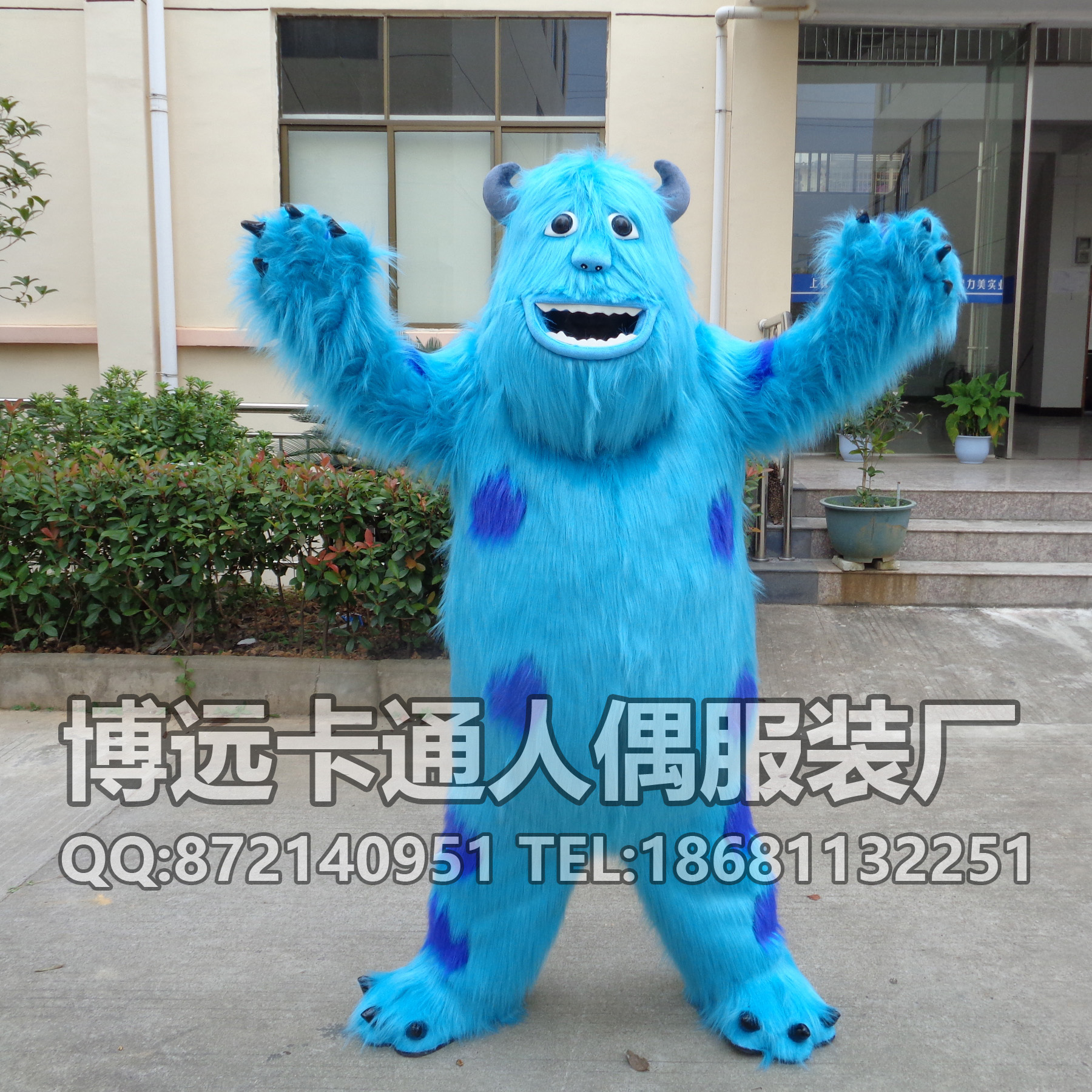 來(lái)圖定制卡通道具服裝卡通人偶蘇利文史萊克動(dòng)漫影視服裝史瑞克