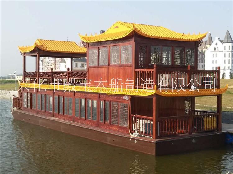 畫(huà)舫船傳統(tǒng)觀光船 公園旅游船生產(chǎn)定制廠家