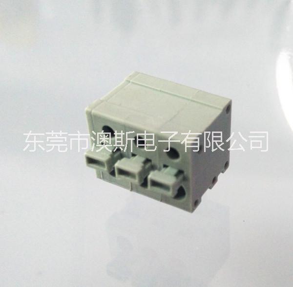 專業(yè)生產(chǎn)免螺絲系列5.0MM間距接線端子FS1.5 免螺絲接線端子臺
