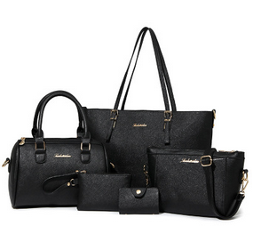 子母包 女士歐美風(fēng)范時(shí)尚單肩手提包 大容*母包四件套