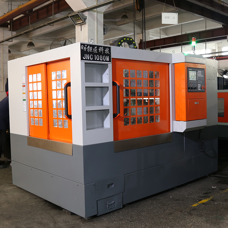 供應(yīng)鉅匠JNC-1080M數(shù)控高速龍門雕銑機金屬模具cnc精雕機 可帶刀庫