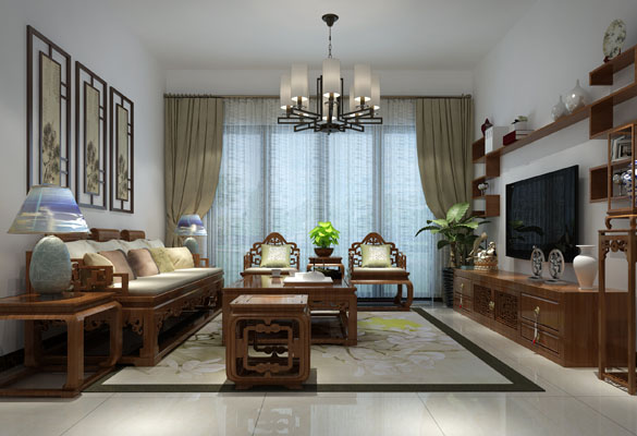 山湖海別墅現(xiàn)代中式