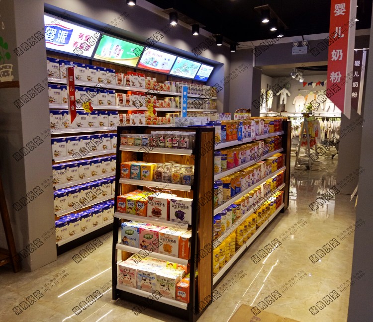 高端母嬰店貨架圖片展示