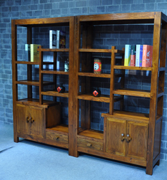 實(shí)木陳列架子 全實(shí)木博古架榆木架 子多寶格展示架陳列架子 茶莊茶葉架子全實(shí)木  實(shí)木陳列架子實(shí)木