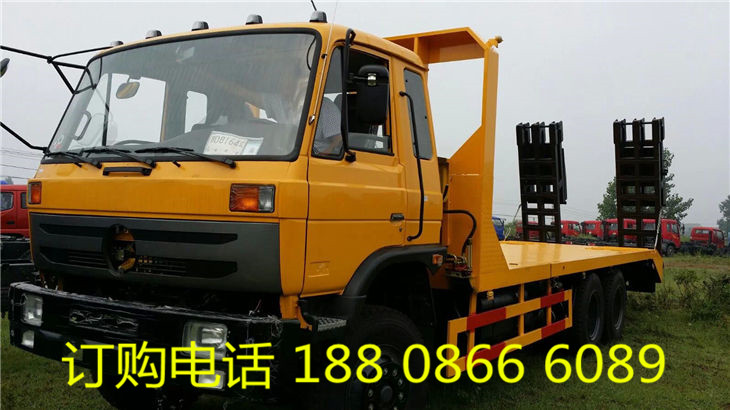 楚風(fēng)后八輪挖掘機(jī)平板運(yùn)輸車廠家@特價(jià)銷售25噸挖機(jī)平板車